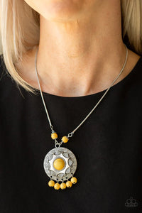  Santa Fe Garden Yellow Necklace - Jewelry by Bretta