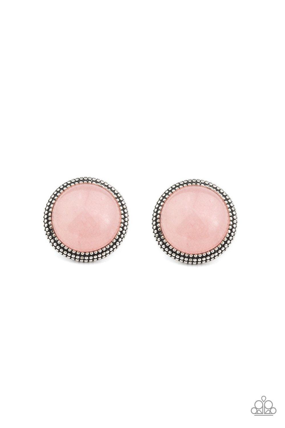 Desert Dew Pink Earrings - Jewelry by Bretta