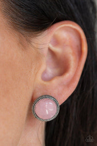 Desert Dew Pink Earrings - Jewelry by Bretta