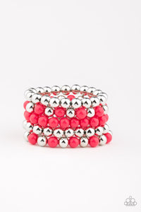 Paparazzi Accessories-Pop-YOU-lar Culture - Pink Bracelets