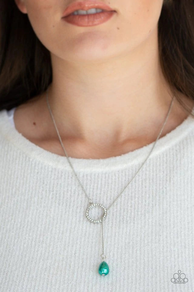Social Luster Green Necklace - Jewelry by Bretta