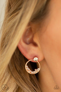 Paparazzi Accessories-Rich Blitz - Copper Earrings