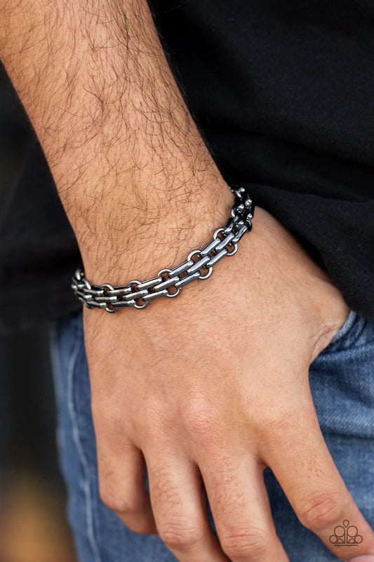 Urban Utility Black Bracelet - Jewelry by Bretta