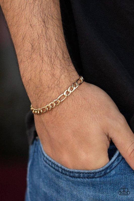 Roll Call Gold Bracelet - Jewelry by Bretta