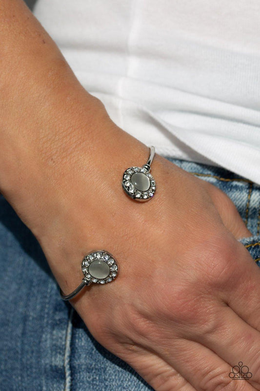 Paparazzi Accessories-Instant Illumination - White Bracelet