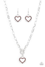 Paparazzi Accessories-With My Whole Heart - Red Necklace