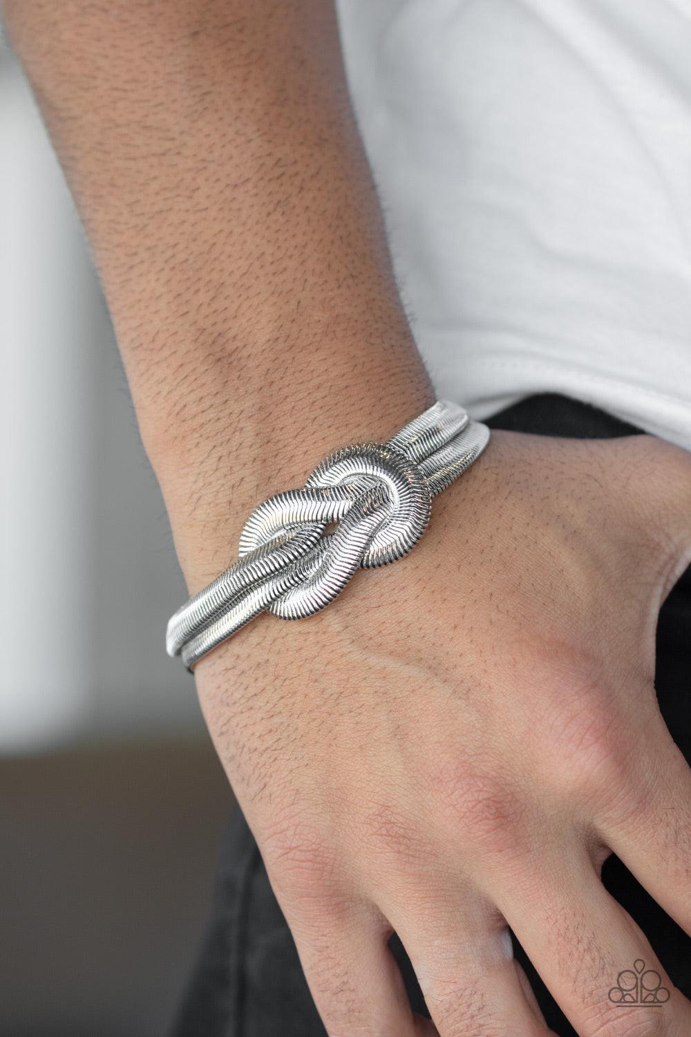 Paparazzi Accessories-To The Max - Silver Bracelet