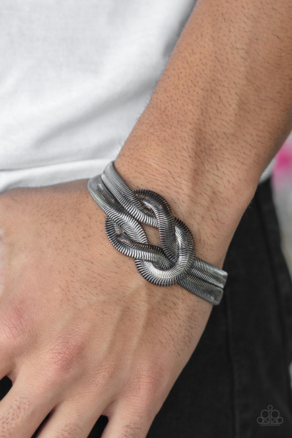 Paparazzi Accessories-To The Max - Black Bracelet