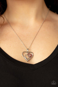 Cupid Charm Red Necklace - Jewelry by Bretta
