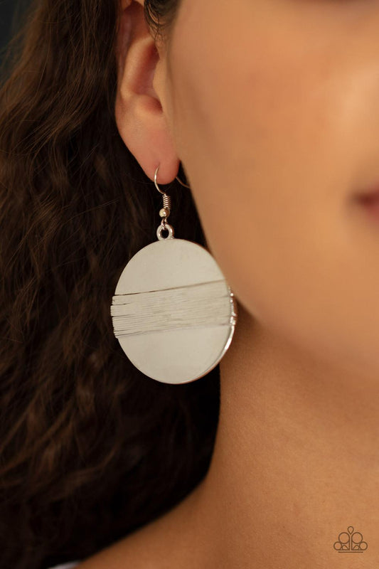Ultra Uptown Silver Earrings - Jewelry by Bretta
