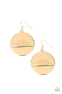 Paparazzi Accessories-Ultra Uptown - Gold Earrings