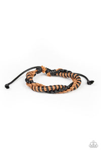 Paparazzi Accessories-Outdoor Expedition - Brown Urban Bracelet
