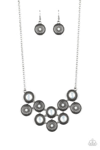 Paparazzi Accessories-Whats Your Star Sign? - White Necklace
