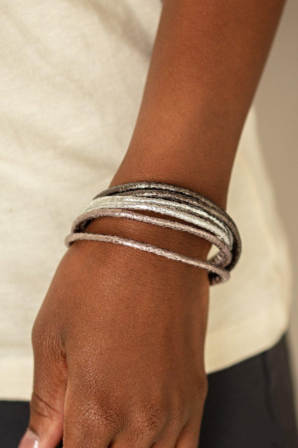 Paparazzi-Accessories-Glitter-tastic! - Multi Urban Bracelet