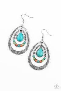Terra Teardrops Multi Earrings - Jewelry by Bretta