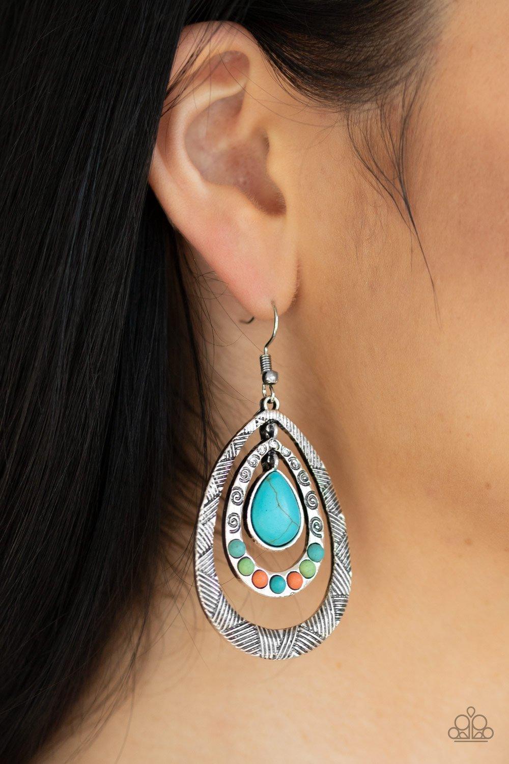 Terra Teardrops Multi Earrings - Jewelry by Bretta