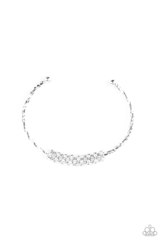 Twinkling Twist White Bracelet - Jewelry by Bretta