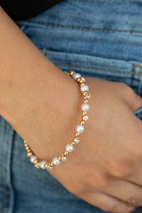 Decadently Dainty Gold Bracelet - Jewelry by Bretta