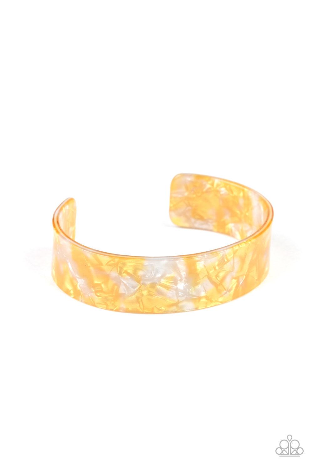 Paparazzi Accessories-Glaze Daze - Yellow Bracelets