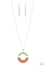 Paparazzi Accessories-Sail Into The Sunset - Green Necklace
