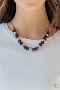 Paparazzi Accessories-Jewel Jam - Purple Necklace