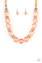 Paparazzi Accessories-Bubbly Beauty - Orange Necklace