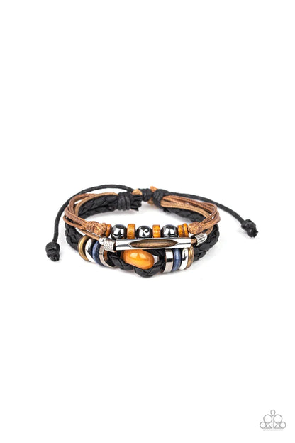 Wander More Orange Bracelet - Jewelry by Bretta