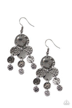 Paparazzi Accessories-Do Chime In - Black Earrings