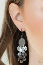 Paparazzi Accessories-Do Chime In - Black Earrings