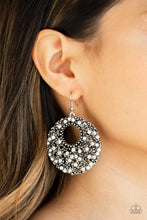 Paparazzi Accessories-Starry Showcase - White Earrings