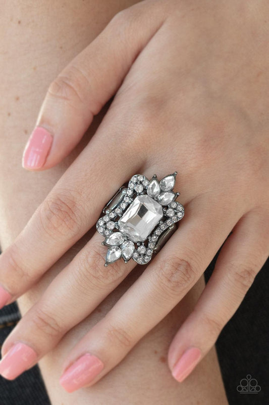 Paparazzi Accessories-Things That Go Boom! - Black Ring