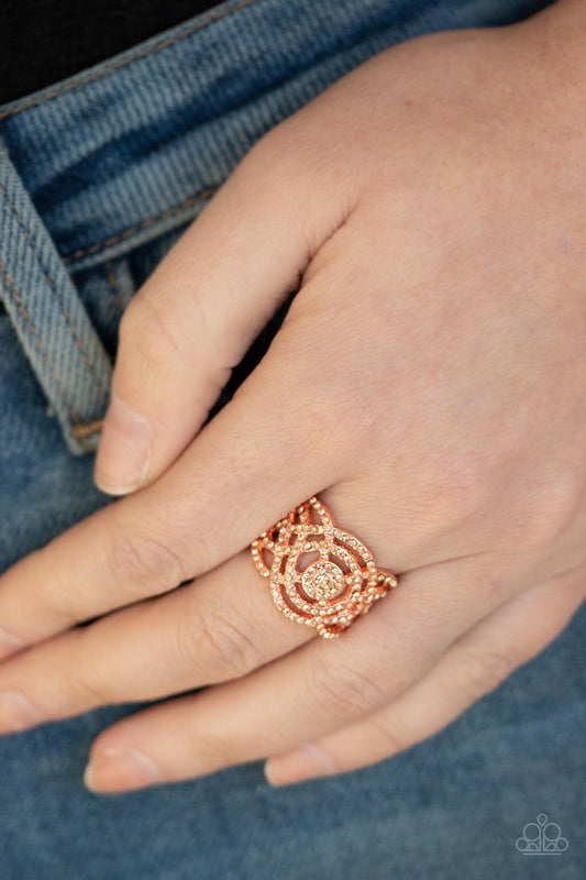 Paparazzi Accessories-COUNTESS To Ten - Copper Ring