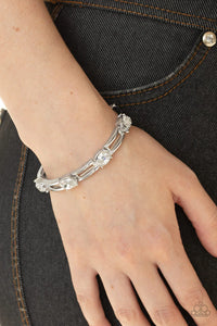 FLASH or Credit? White Bracelet - Jewelry by Bretta