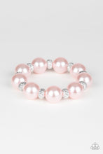 Paparazzi Accessories-Extra Elegant - Pink Stretch Bracelet