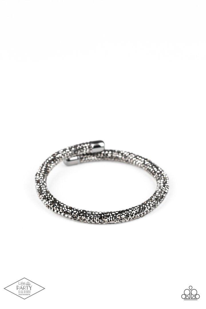 Stageworthy sparkle black bracelet deals