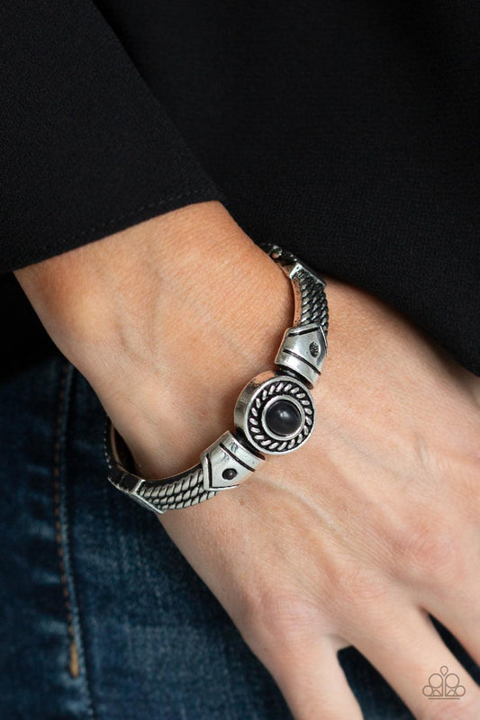 Paparazzi Accessories-Tribal Soul - Black Bracelet