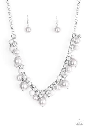 Paparazzi Accessories- The Upstater Silver Necklace