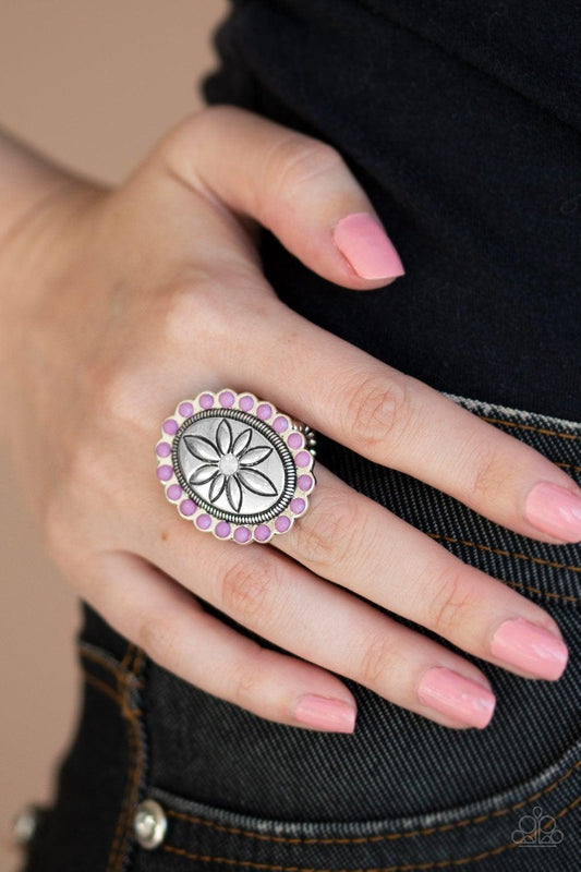 Paparazzi Accessories-Garden Paradise - Purple Ring