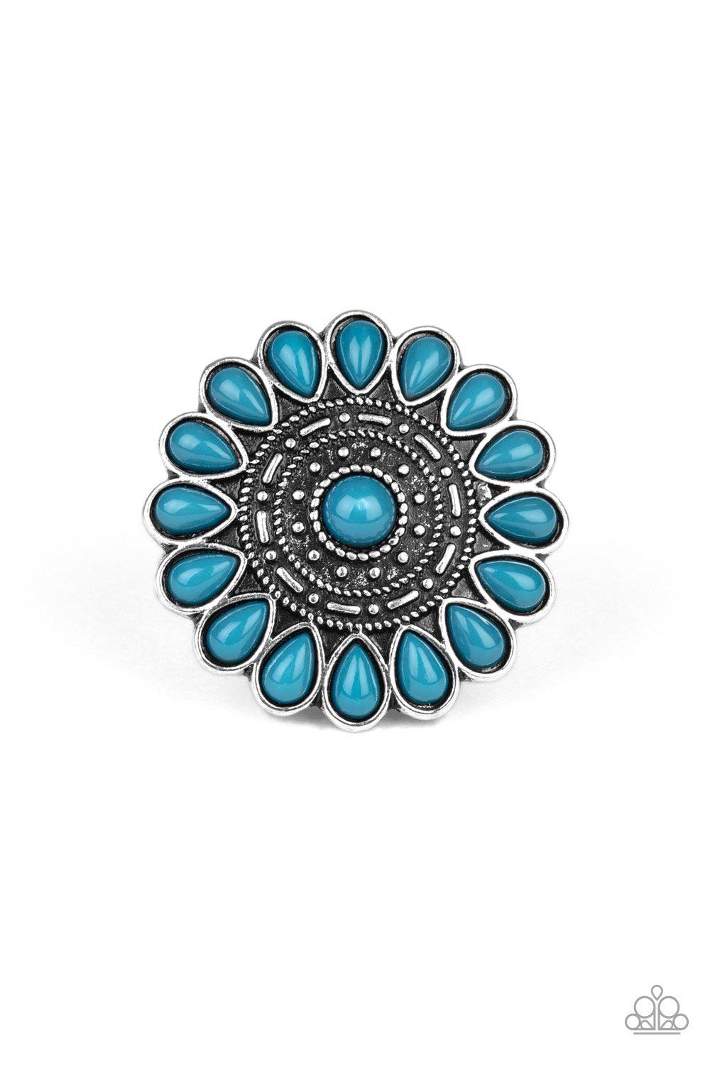 Paparazzi Accessories-Posy Paradise - Blue Ring