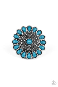 Paparazzi Accessories-Posy Paradise - Blue Ring