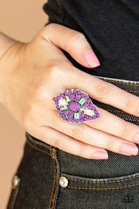 Jungle Jewelry Purple Ring - Jewelry by Bretta