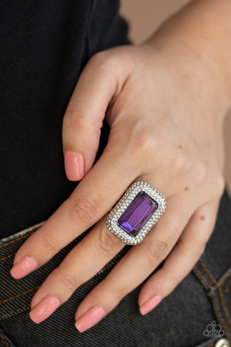 A Grand STATEMENT-MAKER Purple Ring - Jewelry by Bretta - Jewelry by Bretta