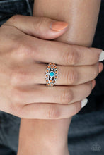Paparazzi Accessories-Totally Tangy - Blue Ring