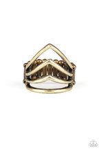 Paparazzi Accessories-The Main Point - Brass Ring