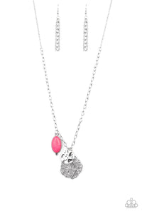 Paparazzi Accessories-Free-Spirited Forager - Pink Necklace