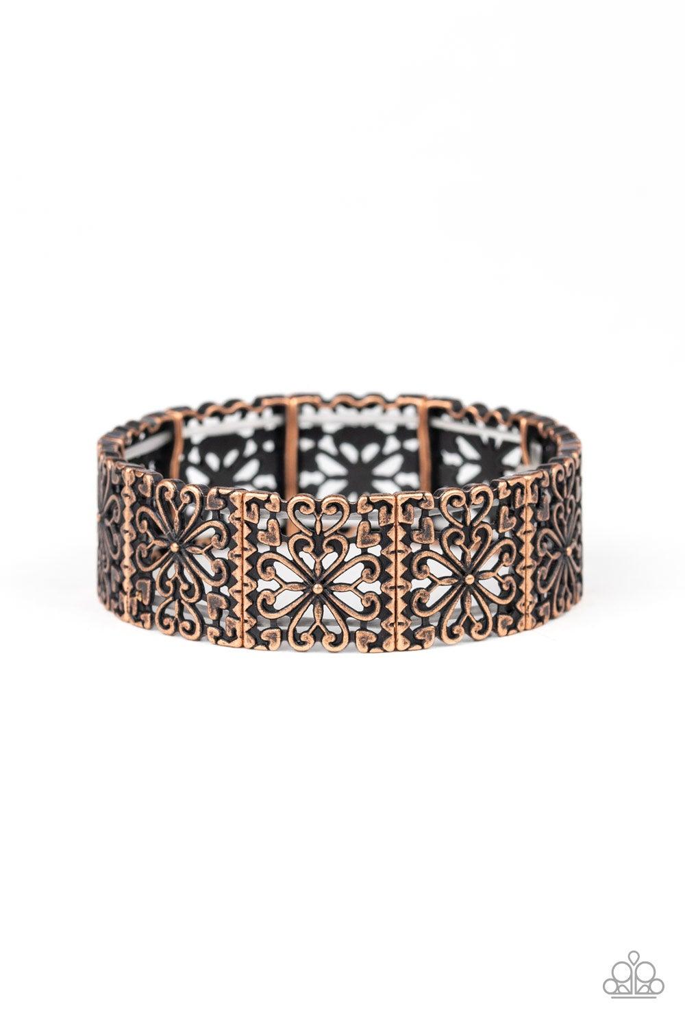 Paparazzi Accessories-Summer Scandal - Copper Bracelet