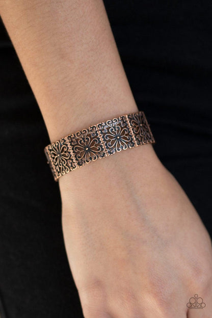 Paparazzi Accessories-Summer Scandal - Copper Bracelet