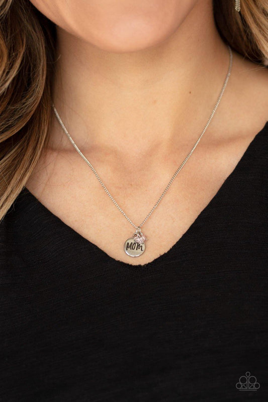 Paparazzi Acessories-Mom Mode - Pink Necklace