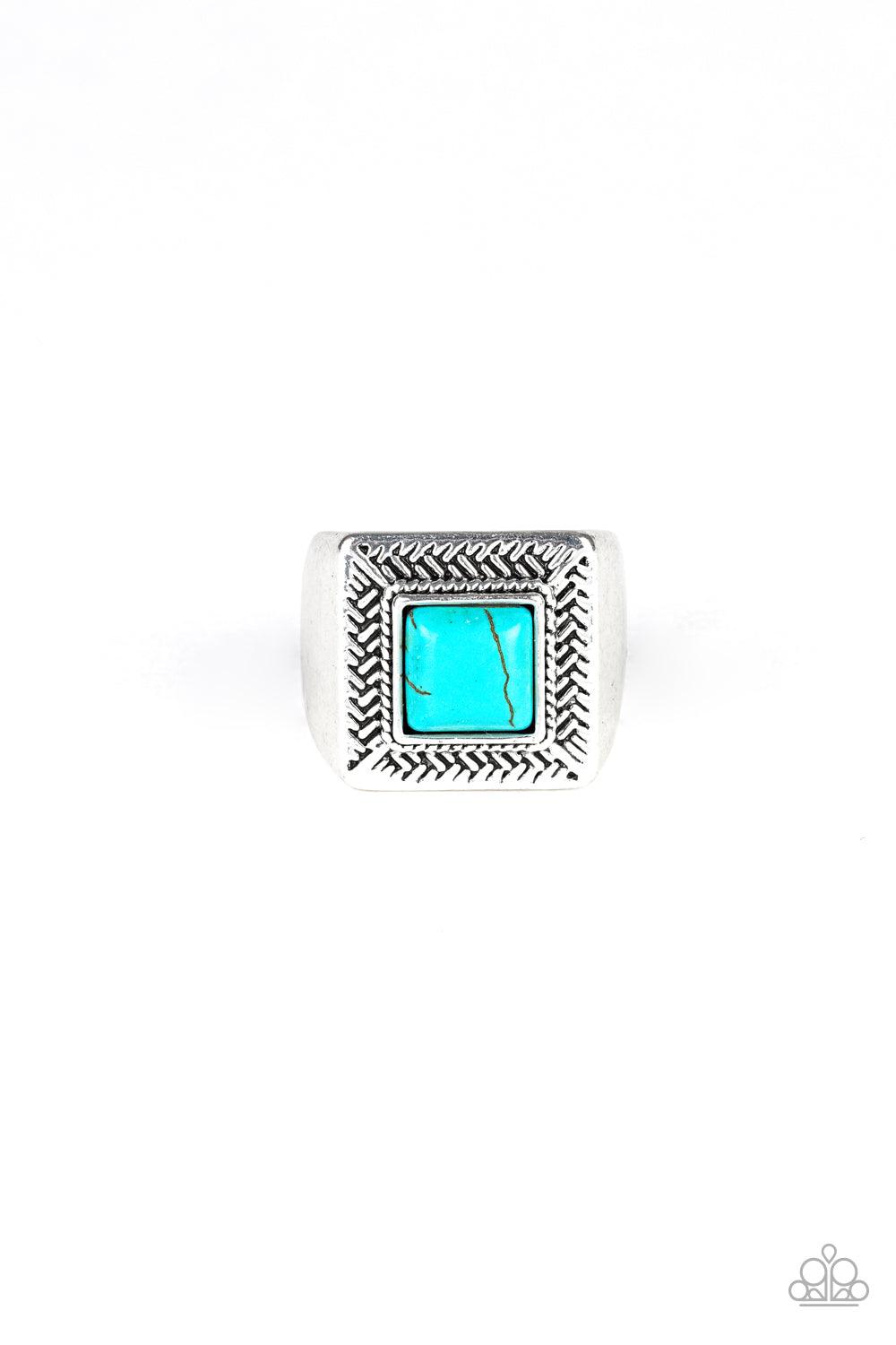 The Wrangler Blue Ring - Jewelry by Bretta