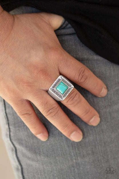 The Wrangler Blue Ring - Jewelry by Bretta